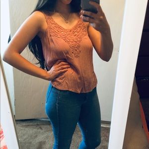 🎉Forever 21 Pink tank top
